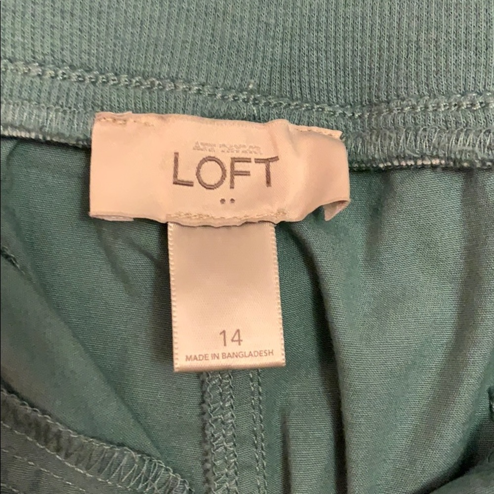 Turquoise Crop Pant - Picture 7 of 8